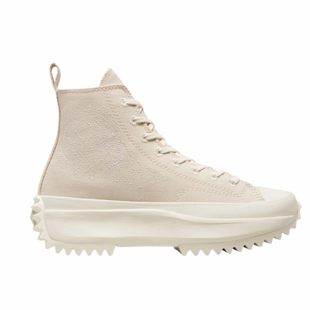 Converse Run Star Hike embroidered platform high tops